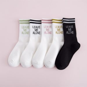 Leave Me Alone Socks